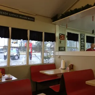 a man in a restaurant