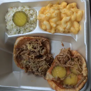Pork Sandwich Plate