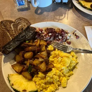 Looks like they ran out of corn beef hash.