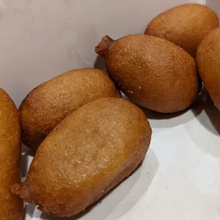 Mini corn dogs