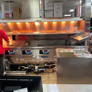 Cooking the hood stuff!