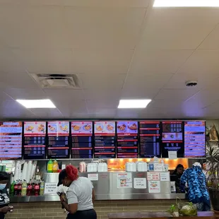 Current Menu as of 10/1/21