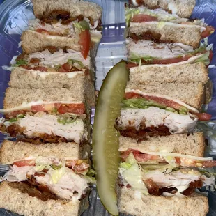 Turkey Club - Provolone on Wheat Toast