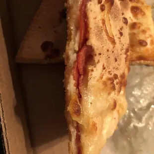 Pepperoni calzone