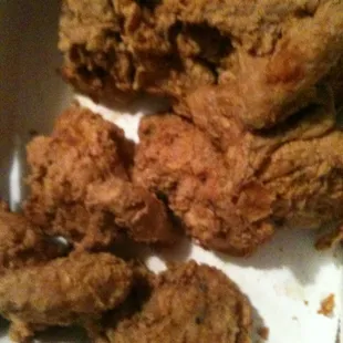 a box of fried chicken