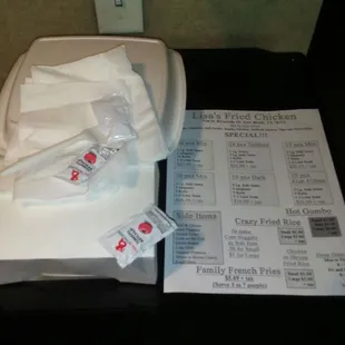 the receipt and the receipt