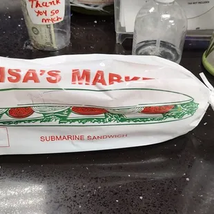Custom bags for sandwiches