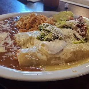 Crab Enchiladas