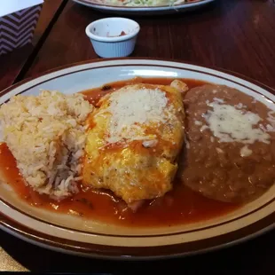 Shrimp and avocado omelette