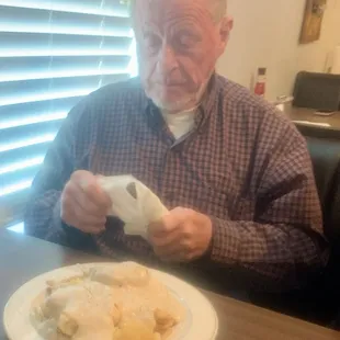 Snowball with a Hillbilly Breakfast $5.25