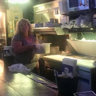 Lynn cooking up a storm- thank you.