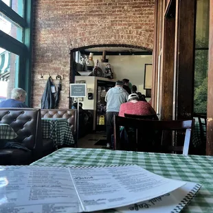 Inside dining