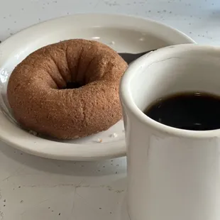 Coffee and doughnuts