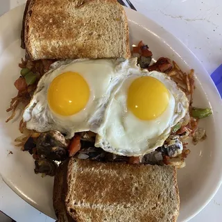 13A. Veggies Only Breakfast Skillet