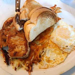 Pork Chops and Eggs Specialty