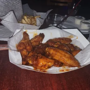 Sweet chili wings