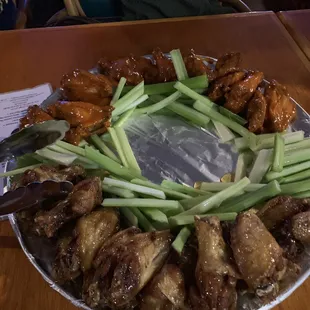 Honey Old Bay Wings