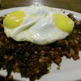 I tried ordering the corn beef hash extra crispy like hash browns and it was not the same.