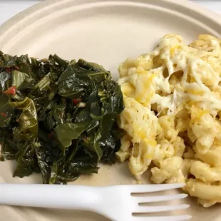 Chef Katie Cox&apos;s Spicy (Collard) Greens &amp; Mac &apos;N Cheese