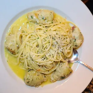 Linguine artichoke