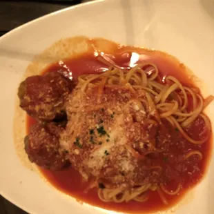 Spaghetti and Meatballs