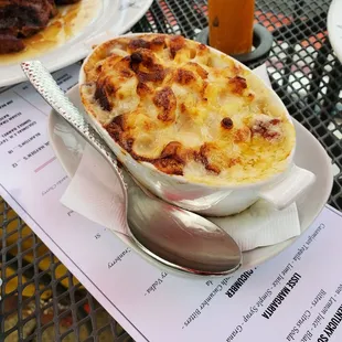 Mac and cheese was excellent and creamy!