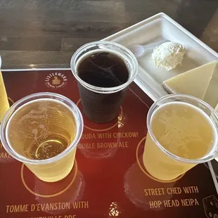 beer and cheese pairing