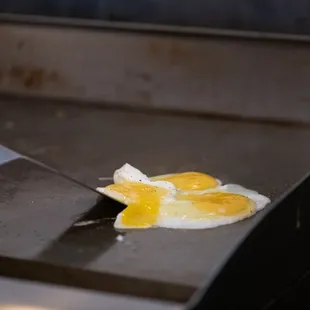 This is how our breakfast burritos start!