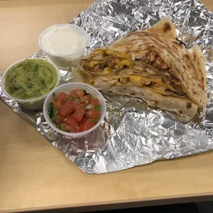 Chicken Quesadillas