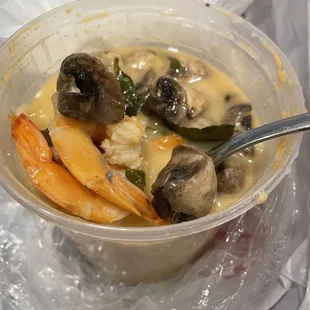 20. Tom Yum with shrimp