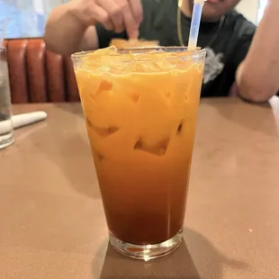 77. Thai Ice Tea with Condensed Milk