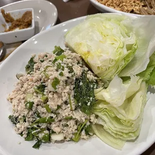 46. Chicken Lettuce Wrap