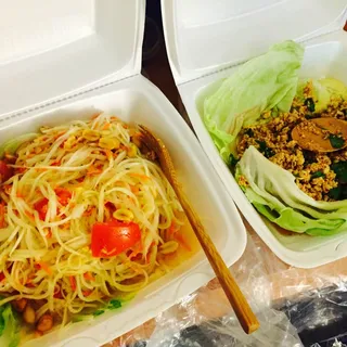 46. Chicken Lettuce Wrap