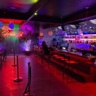 The bar