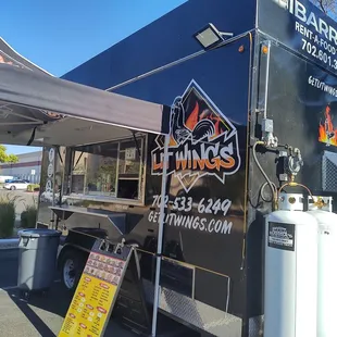 Food truck exterior