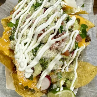 nachos, food