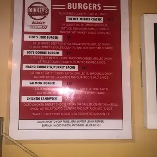 Didn&apos;t know they served the old burger spot in here