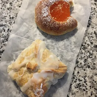 Koloche and apple dumpling