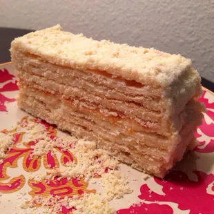 slice of napoleon torte