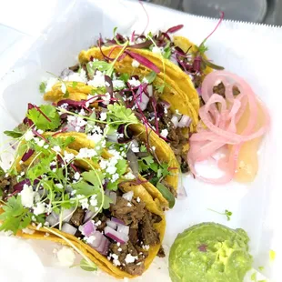 Carne asada tacos