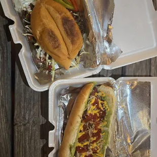 We had the torta and shuco!