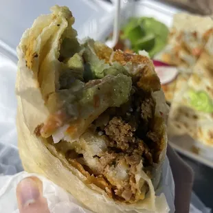 Surfin Vegan California Burrito