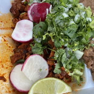 Vegan birria tj Taco, kind of oily