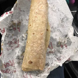 Chorizo Burrito $8.50