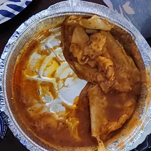 Cheese enchilada