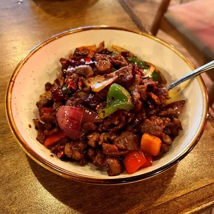 Stir Fried Cumin Lamb