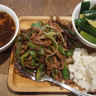 Shredded Pepper Steak