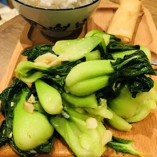 Stir Fried Shanghai Bok Choy