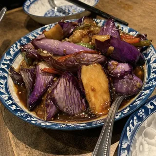 Eggplant in Garlic Sauce