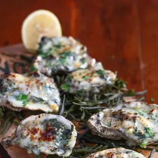 Oysters Rockefeller